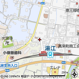 タクシー湯江周辺の地図