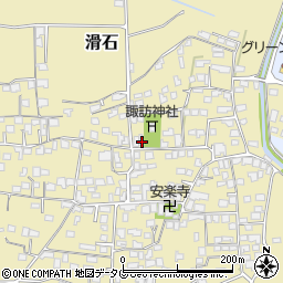 熊本県玉名市滑石488周辺の地図