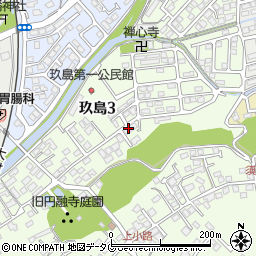 玖島コーポＡ棟周辺の地図