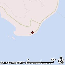 長崎県南松浦郡新上五島町有福郷721周辺の地図