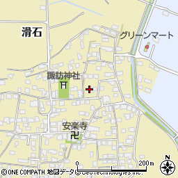 熊本県玉名市滑石523-1周辺の地図