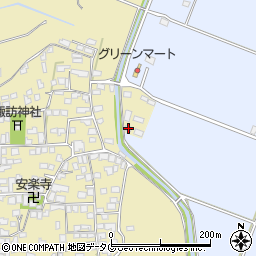 熊本県玉名市滑石510周辺の地図
