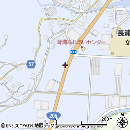 長崎県長崎市長浦町2774周辺の地図