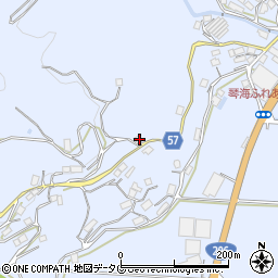 長崎県長崎市長浦町2798周辺の地図