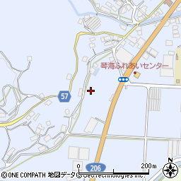 長崎県長崎市長浦町2765周辺の地図