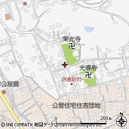 熊本県玉名市伊倉北方3154-4周辺の地図