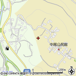 熊本県玉名郡玉東町二俣周辺の地図