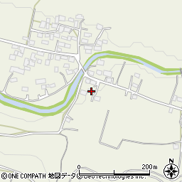 熊本県菊池郡大津町平川2232周辺の地図