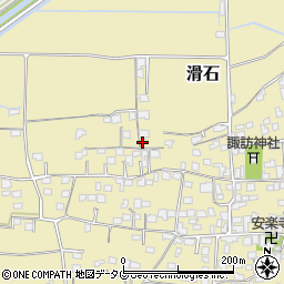 熊本県玉名市滑石312-3周辺の地図