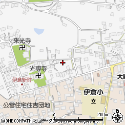 熊本県玉名市伊倉北方3074周辺の地図