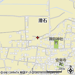 熊本県玉名市滑石275周辺の地図