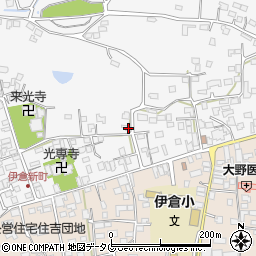熊本県玉名市伊倉北方3127周辺の地図