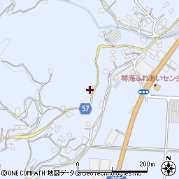 長崎県長崎市長浦町2817-1周辺の地図
