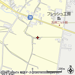 熊本県合志市御代志452-3周辺の地図
