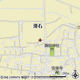 熊本県玉名市滑石347周辺の地図