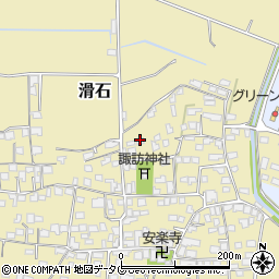 熊本県玉名市滑石483周辺の地図