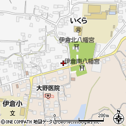 熊本県玉名市伊倉北方3011周辺の地図