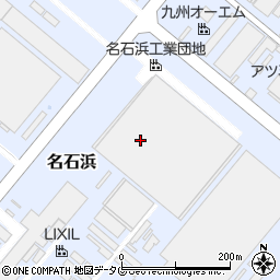 熊本県玉名郡長洲町名石浜周辺の地図
