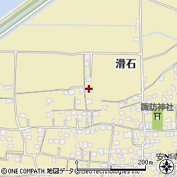 熊本県玉名市滑石265周辺の地図