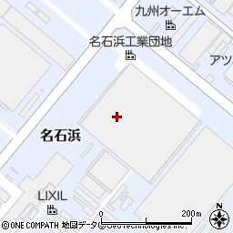 熊本県長洲町（玉名郡）名石浜周辺の地図