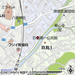 長崎県大村市武部町45周辺の地図