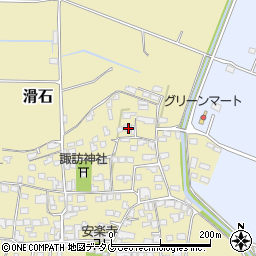 熊本県玉名市滑石508周辺の地図