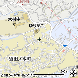 長崎県大村市須田ノ木町26周辺の地図