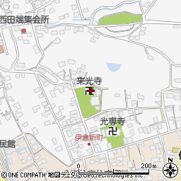 熊本県玉名市伊倉北方3140周辺の地図
