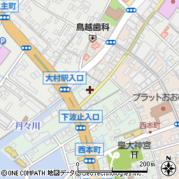 西本町　鍼灸整骨院周辺の地図