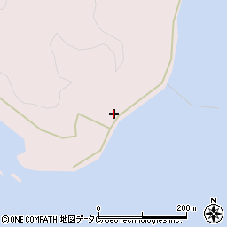 長崎県南松浦郡新上五島町有福郷674周辺の地図