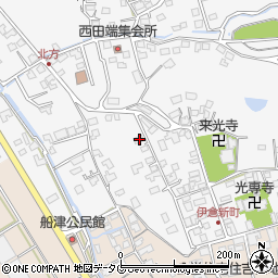 熊本県玉名市伊倉北方3185-2周辺の地図