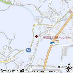 長崎県長崎市長浦町2821周辺の地図