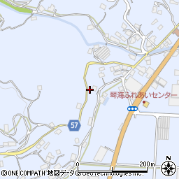 長崎県長崎市長浦町2819周辺の地図