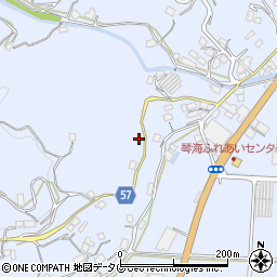 長崎県長崎市長浦町2818周辺の地図