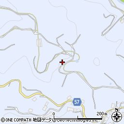 長崎県長崎市長浦町3328周辺の地図