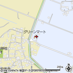 熊本県玉名市小浜1047-1周辺の地図