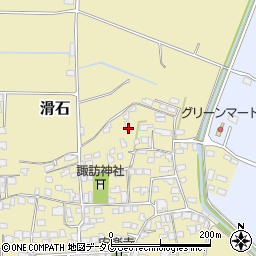 熊本県玉名市滑石479-1周辺の地図