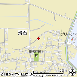 熊本県玉名市滑石481周辺の地図