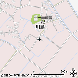 熊本県玉名市川島278周辺の地図