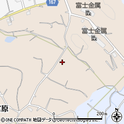 熊本県玉名市宮原217周辺の地図