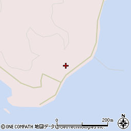 長崎県南松浦郡新上五島町有福郷677周辺の地図