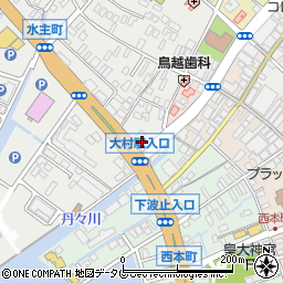 長崎冠婚葬祭互助会大村支部周辺の地図
