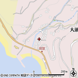 長崎県西海市大瀬戸町雪浦小松郷434周辺の地図