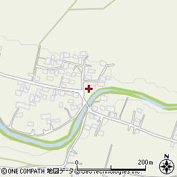 熊本県菊池郡大津町平川465周辺の地図