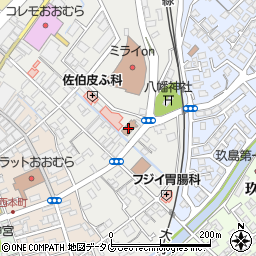 大村区検察庁周辺の地図