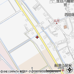 熊本県玉名市伊倉北方34周辺の地図