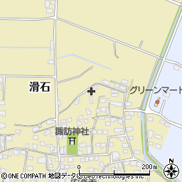 熊本県玉名市滑石479周辺の地図