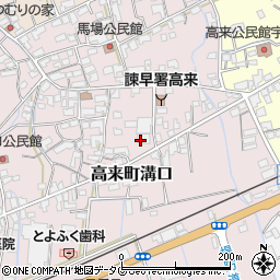 長崎県央農業協同組合　高来支店周辺の地図