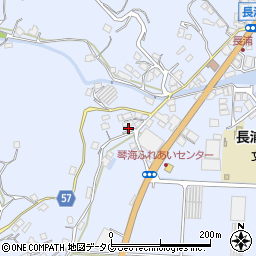 長崎県長崎市長浦町2835周辺の地図