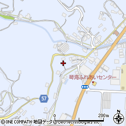 長崎県長崎市長浦町2832周辺の地図